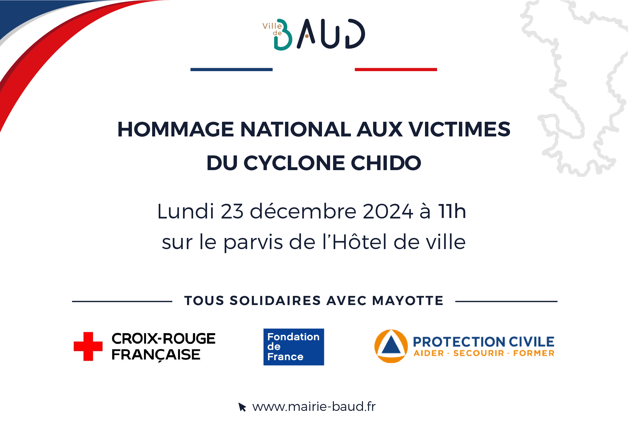 Hommage pour Mayotte