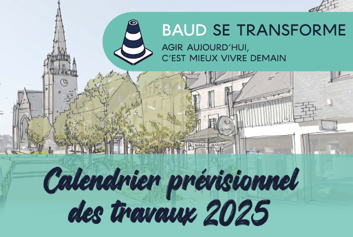 Calendrier prévisionnel des travaux